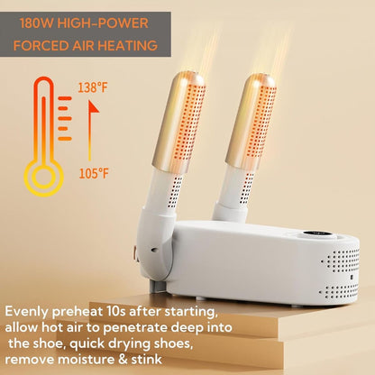 👟 Smart Portable Electric Shoe Dryer & Dehumidifier