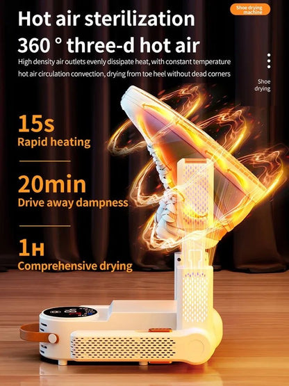 👟 Smart Portable Electric Shoe Dryer & Dehumidifier